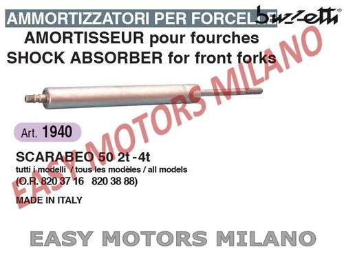 1940 buzzetti ammortizzatore - buzzetti,