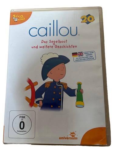 Caillou dvd barca vela - barca,