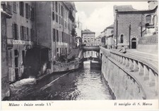 MILANO - IL NAVIGLIO DI S. MARCO - INIZIO SECOLO XX -29584-
