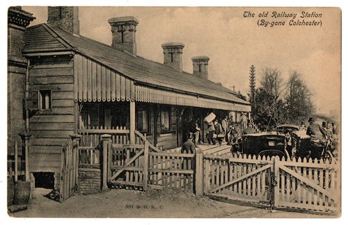 Railway station gone - station, by-gone