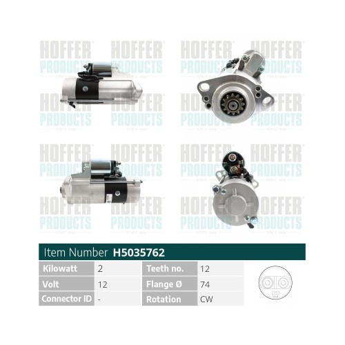 Hoffer motorino avviamento - hoffer, d'avviamento