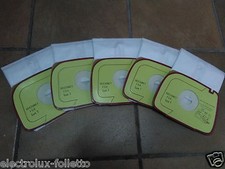 5 SACCHETTI PER LUX1 D820 IN MICROFIBRA "NON IN CARTA" DA ELECTROLUX FOLLETTO