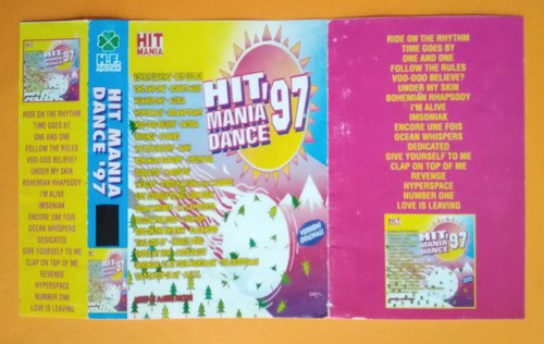 Copertina inlay hit mania - inlay, mc