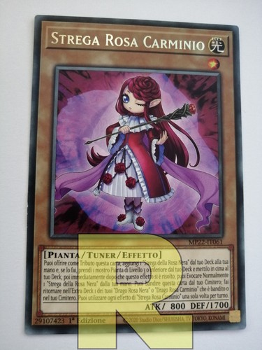 Strega rosa carminio rara - rosa,