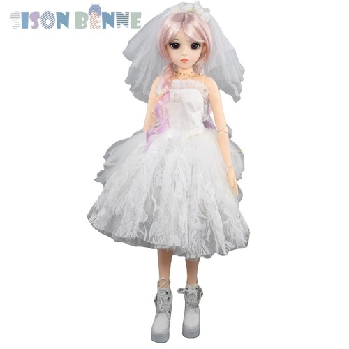 Belle poupée 60cm bjd - poupée,