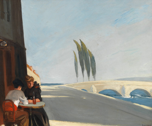 Edward hopper bistro - hopper, le
