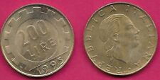 ITALIA 200 LIRE 1995-R TESTA