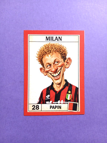 Figurina caricatura calciatori - figurina,