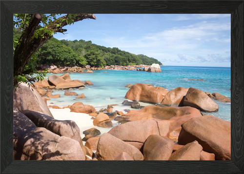 Granite anse lazio framed - granite,