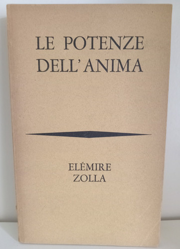 Elemire zolla potenze - zolla, le