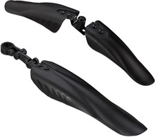 Bici, Set Da 2 Parafanghi Anteriori & Posteriori, Universale, per Ruote Da 24-28