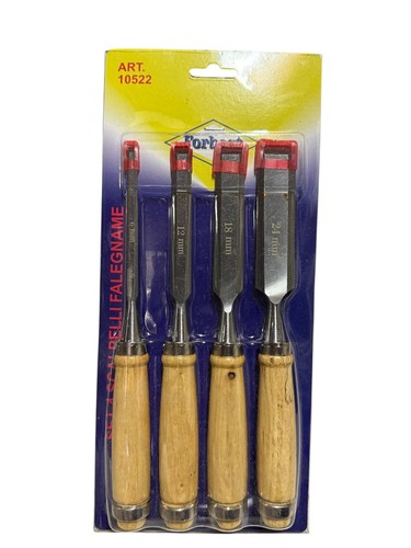 Set scalpelli per legno mm - 4,