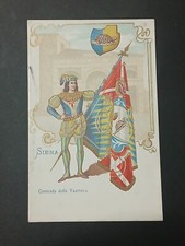 PALIO DI SIENA TARTUCA EDIT. ROCCA E C. MILANO 1901 BOZZETTI LUIGI CAPRA