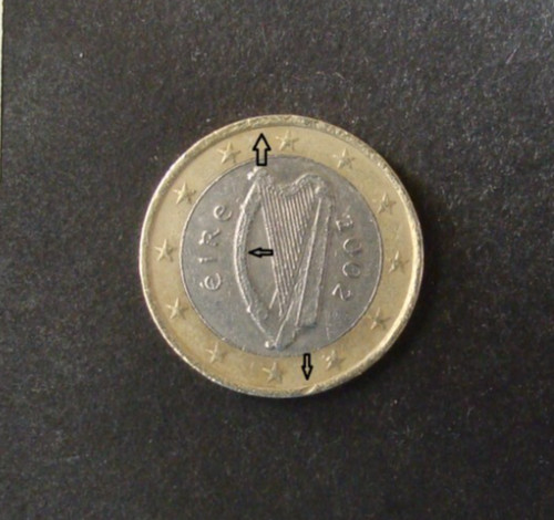 Moneta euro irlanda 2002 - 1,