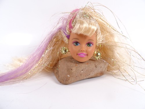 Vintage barbie testa - vintage, di
