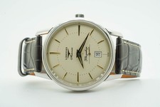 Longines Flagship Heritage L4.795.4 L47954 Automatic Silver / Champagne Dial ...