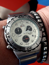 ✔✔PRATICAMENTE NUOVO CRONO ALARM SECTOR  EXPANDER EXP 404 JAPAN MADE CAL.3510✔✔