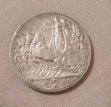 Regno italia 2 - d'italia, 1910