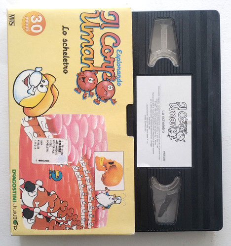 Vhs esplorando corpo umano - vhs,