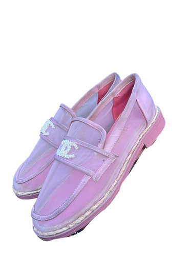 Mocassini chanel logo raso - mocassini,