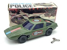 REEL American Police POLIZIA Maserati Indy Auto a  CHIAVE  1:24 Made in ITALY #V