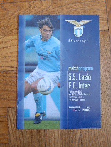Lazio inter 2002 match - lazio,