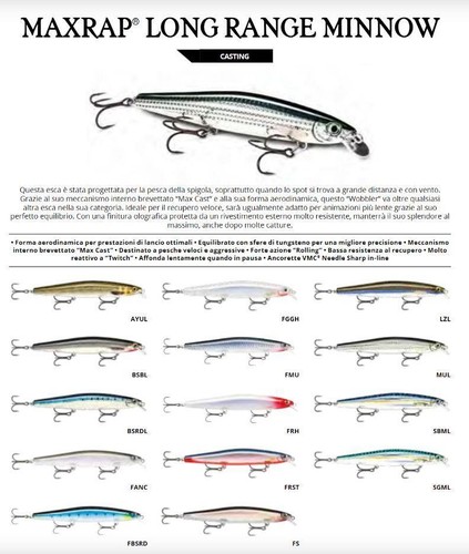 Rapala max rap mxlm - rapala, long