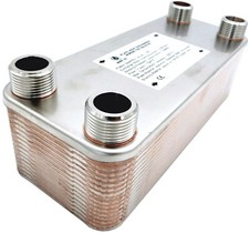 SCAMBIATORE di calore a piastre INOX Ba-27 NORDIC TEC 125-285kW 5/4" 32 (1 1/4")