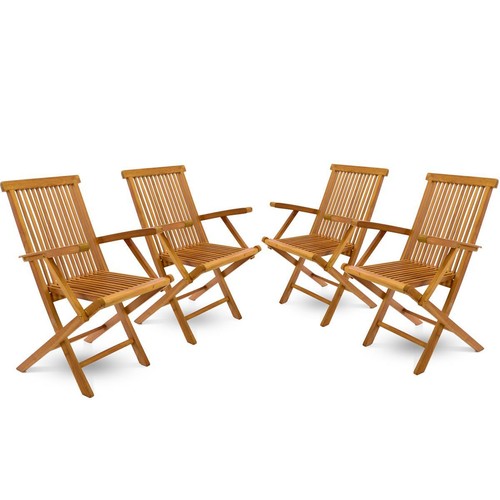 Divero set sedie giardino - 4,
