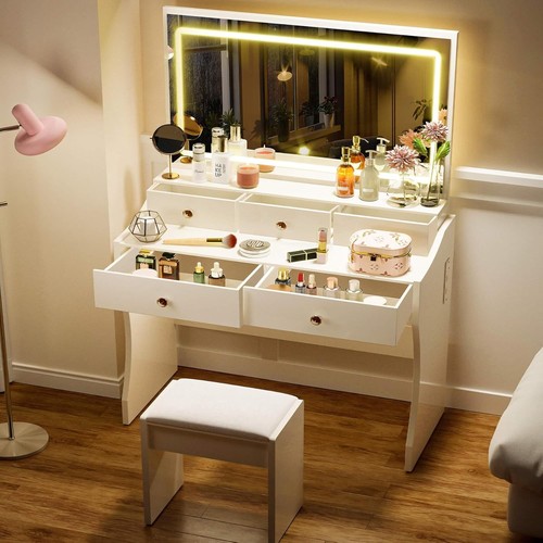 Makeup vanity desk - makeup, &