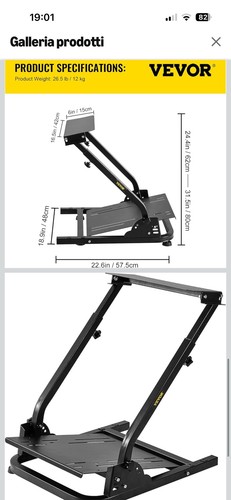 Vevor g29 steering wheel - wheel, stand