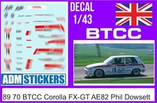 Decal 43 btcc 1989 - btcc,