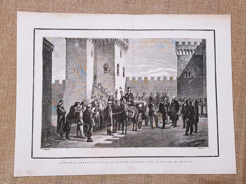 Castello brolio vittorio - di,