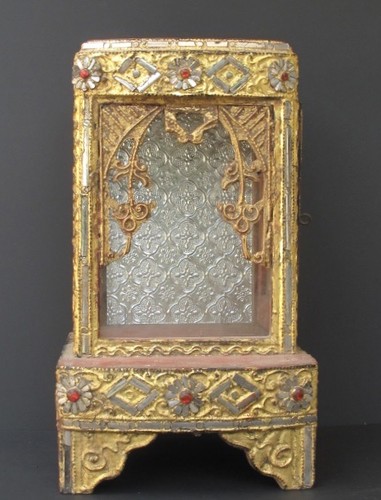 Antico altare vetrinetta - antico,