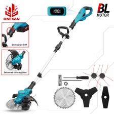 ONEVAN 9 pollici per tagliaerba a batteria Makita tagliaerba decespugliatore decespugliatore