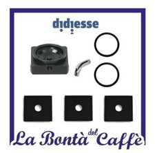 1 PORTACIALDA + 2 GUARNIZIONI + 3 SPESSORI + 1 BECCUCCIO Macchina Didiesse FROG