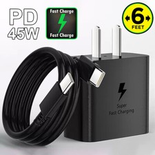 6FT USB-C Cable 45W Fast