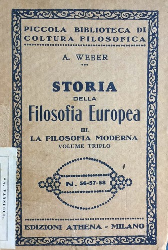 Storia della filosofia