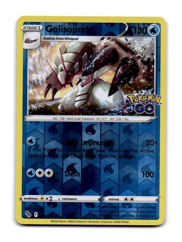 Golisopod pokemon 026 078 - pokemon, go