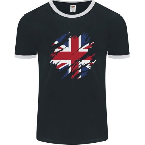 Shirt ringer uomo - ringer, bandiera
