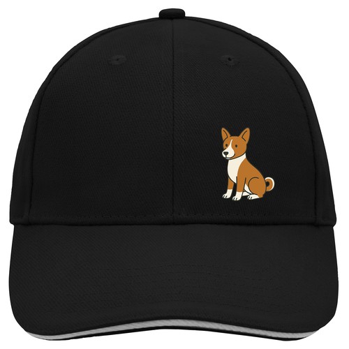 Cappellino basenji fumetto - cappellino,