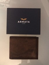 Portafoglio uomo marrone scuro