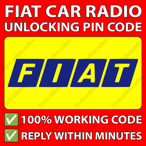 Codice radio fiat codici - fiat,