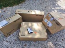 Trio Recaro Celona Garnet Red + Sacco Imbottito e Dispositivo Anti Abbandono