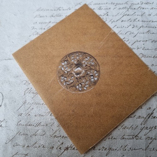 Disegno antico gioiello - , spilla
