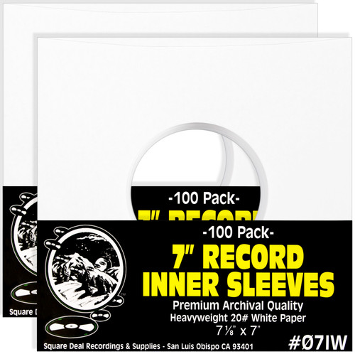 Record inner sleeves - (200),
