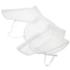  Colletto in pizzo finto colletto bianco staccabile mezze camicie camicetta in