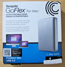 Seagate GoFlex Mac disco rigido esterno portatile 1 TB STBA 1000100 FireWire 800
