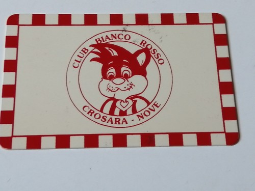 Tessera calcio vicenza - tessera, club