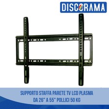 SUPPORTO STAFFA PARETE TV LCD